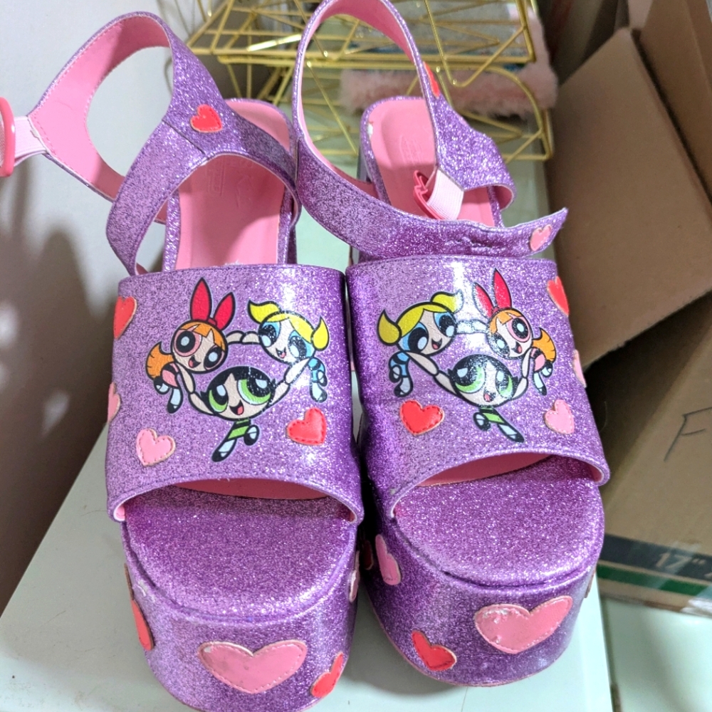 Limited Edition Power Puff Girl Heels